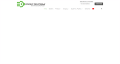 Desktop Screenshot of efficientdrivetrains.com